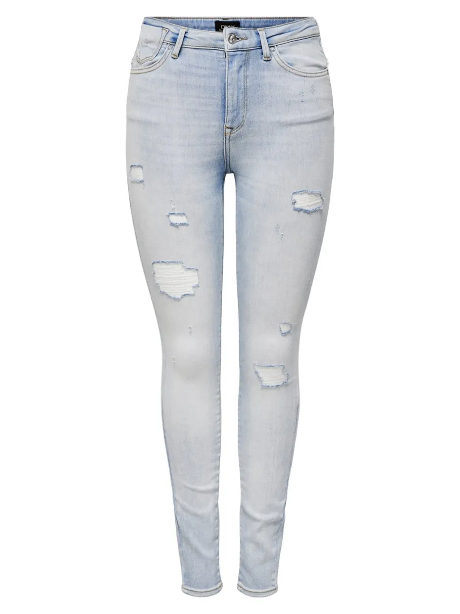 New ONLFOREVER Høj talje Skinny fit Jeans Dame Jeans|Jeans