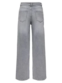 Online ONLFRANCESCA Mellemhøj talje Wide leg fit Jeans Dame Jeans|Jeans