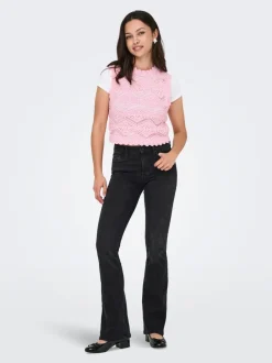 Clearance ONLFRIDA Top Dame Strik & Cardigans|Toppe