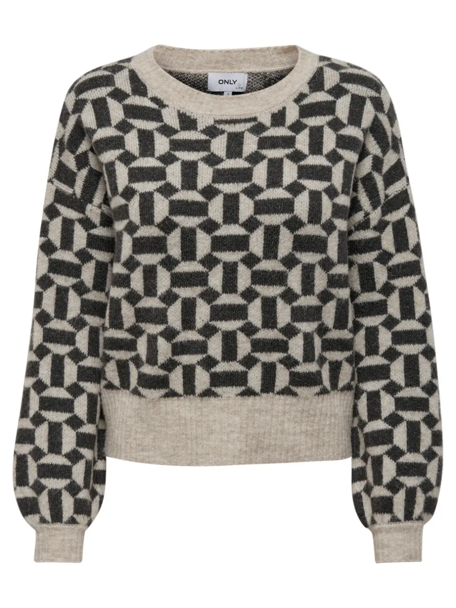 Clearance ONLGEO Striktrøje Dame Strik & Cardigans