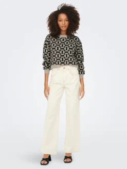Clearance ONLGEO Striktrøje Dame Strik & Cardigans