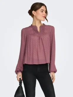 Hot ONLGEZA Bluse Dame Toppe