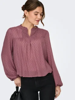 Hot ONLGEZA Bluse Dame Toppe
