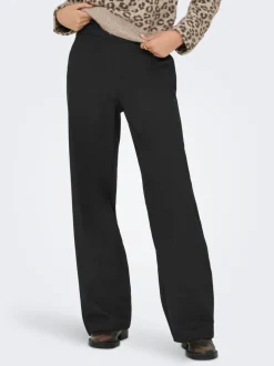 Online ONLGIA-DELUXE Wide leg fit Bukser i wide fit Dame Bukser