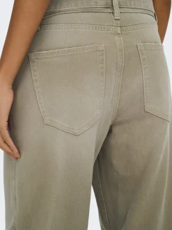 ONLGIANNA Mellemhøj talje Straight fit Jeans Dame Jeans|Jeans