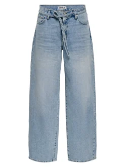 Discount ONLGIANNA Mellemhøj talje Straight fit Jeans Dame Jeans|Jeans