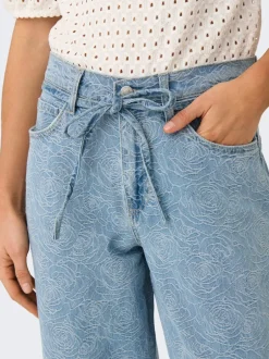 ONLGIANNA Mellemhøj talje Straight fit Jeans Dame Jeans|Jeans