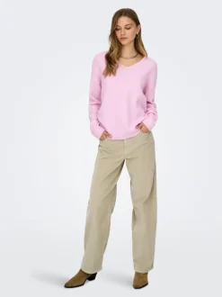 Hot ONLGIANNA-GLOBAL Straight fit Bukser Dame Bukser