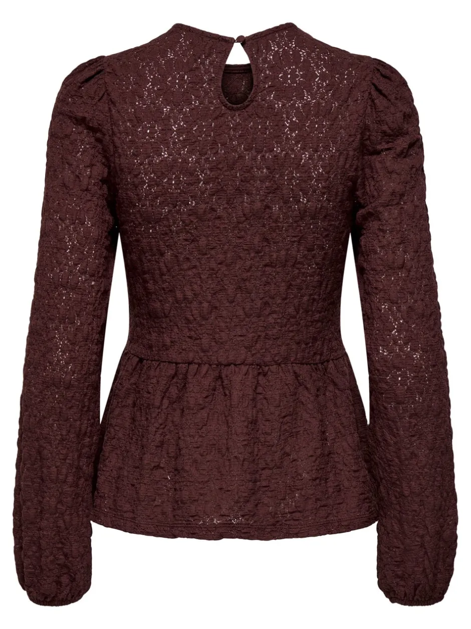 Hot ONLGIAVANNA Peplum-top Dame Toppe