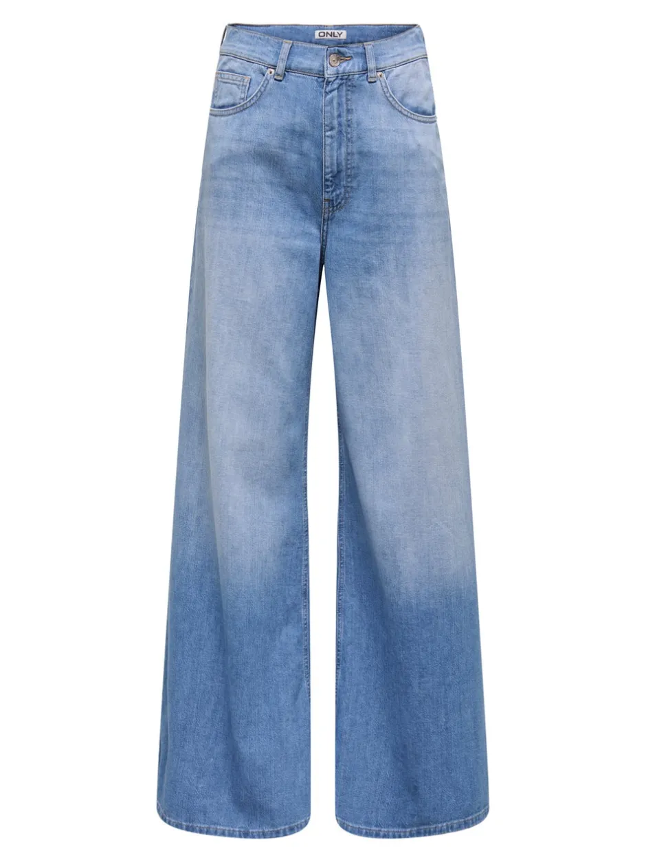 Best ONLGIULIA Høj talje Wide leg fit Jeans Dame Jeans|Jeans