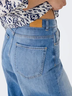Best ONLGIULIA Høj talje Wide leg fit Jeans Dame Jeans|Jeans