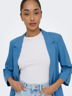 Sale ONLGOA Hør Blazer Dame Blazere & Veste
