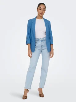 Sale ONLGOA Hør Blazer Dame Blazere & Veste