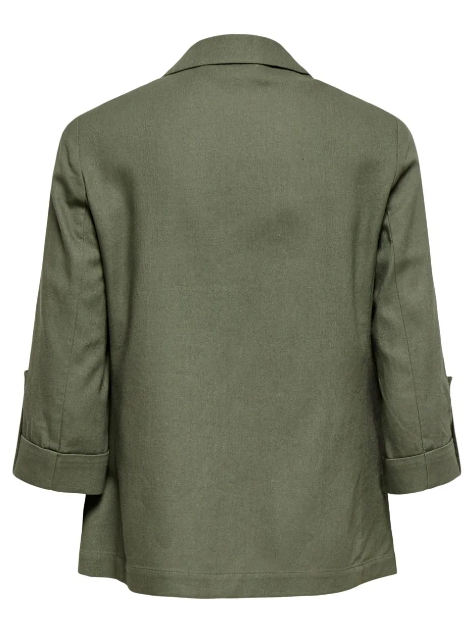 Clearance ONLGOA Hør Blazer Dame Blazere & Veste