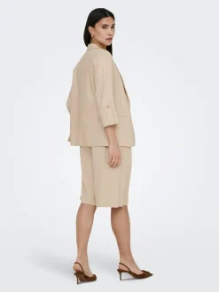 Outlet ONLGOA Hør Blazer Dame Blazere & Veste