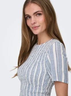 Sale ONLGOA Hør Kort kjole Dame Kjoler