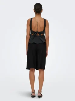 ONLGOA Loose fit Hør Shorts Dame Shorts