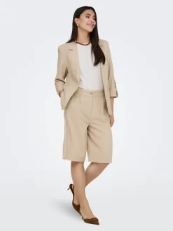 Clearance ONLGOA Loose fit Hør Shorts Dame Shorts