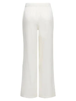 Clearance ONLGOA Straight fit Hør Bukser Dame Bukser