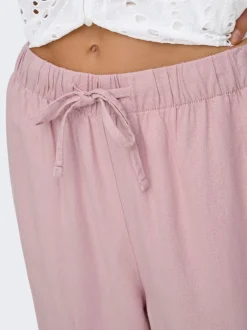 ONLGOA Straight fit Hør Bukser Dame Bukser