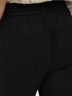 Hot ONLGOA-POPTRASH Comfort fit Hør Bukser Dame Bukser