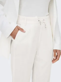 Discount ONLGOA-POPTRASH Comfort fit Hør Bukser Dame Bukser