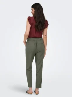 Sale ONLGOA-POPTRASH Comfort fit Hør Bukser Dame Bukser