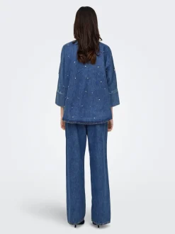 ONLGRACE Denim-skjorte Dame Skjorter