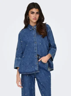 ONLGRACE Denim-skjorte Dame Skjorter
