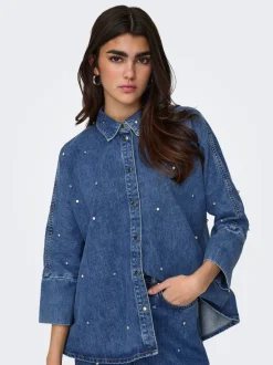 ONLGRACE Denim-skjorte Dame Skjorter