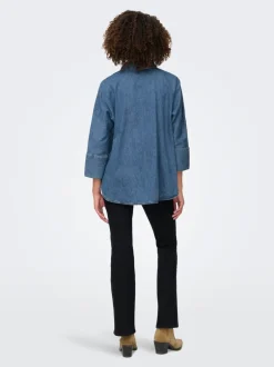 Outlet ONLGRACE-ELLI Denim-skjorte Dame Skjorter