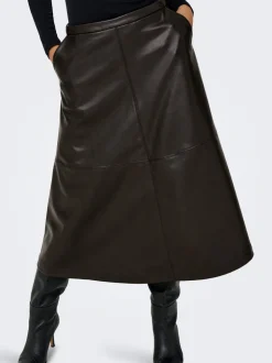 Discount ONLGULV Nederdel Midinederdel Dame Nederdele