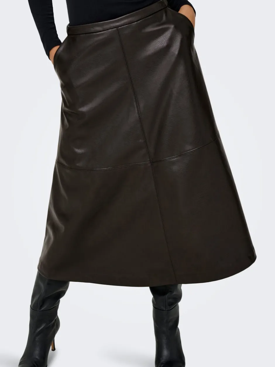 Discount ONLGULV Nederdel Midinederdel Dame Nederdele