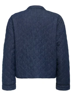 Discount ONLHALLIE Quiltet jakke Dame Jakker Og Frakker|Double Denim