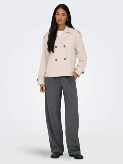 Hot ONLHANNAH Trenchcoat Dame Jakker Og Frakker