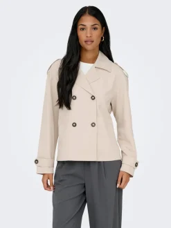 Hot ONLHANNAH Trenchcoat Dame Jakker Og Frakker