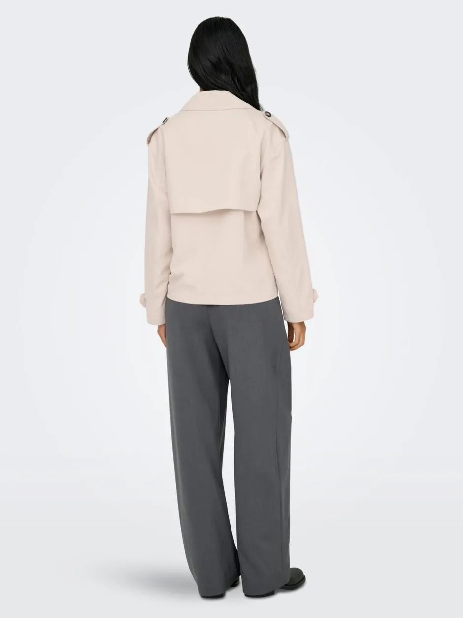 Hot ONLHANNAH Trenchcoat Dame Jakker Og Frakker
