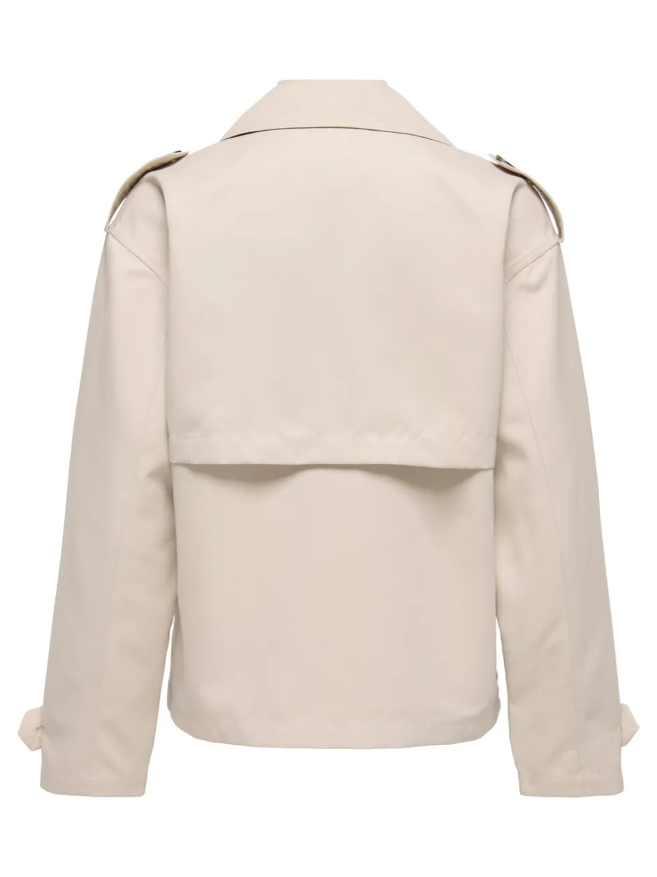 Hot ONLHANNAH Trenchcoat Dame Jakker Og Frakker