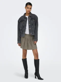 Online ONLHARPER Denimjakke Dame Jakker Og Frakker|Double Denim