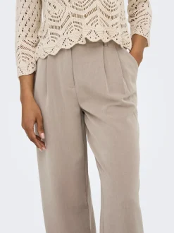 Clearance ONLHATTIE Straight tapered fit Bukser Dame Bukser