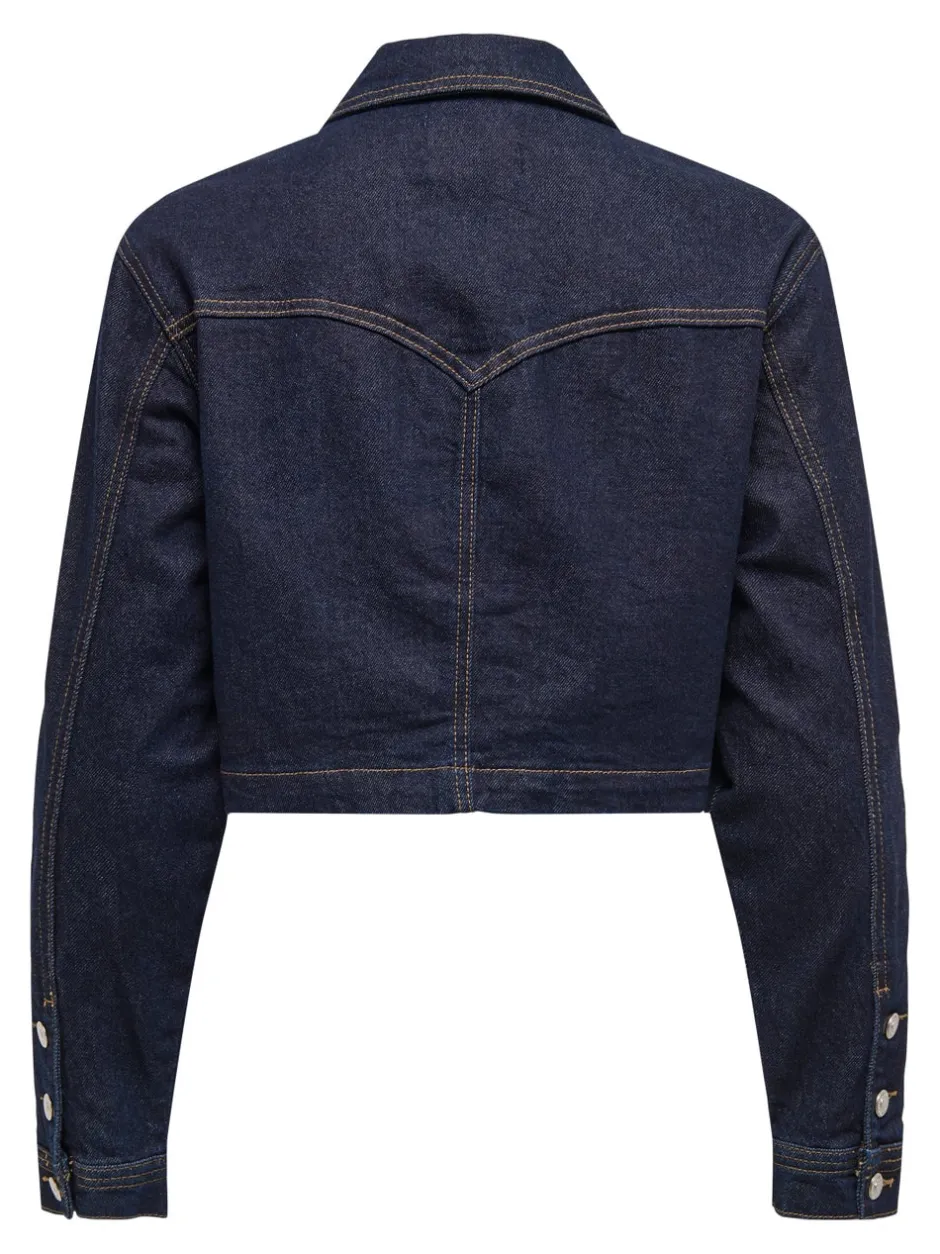 Hot ONLHEATHER Denimjakke Dame Jakker Og Frakker|Double Denim