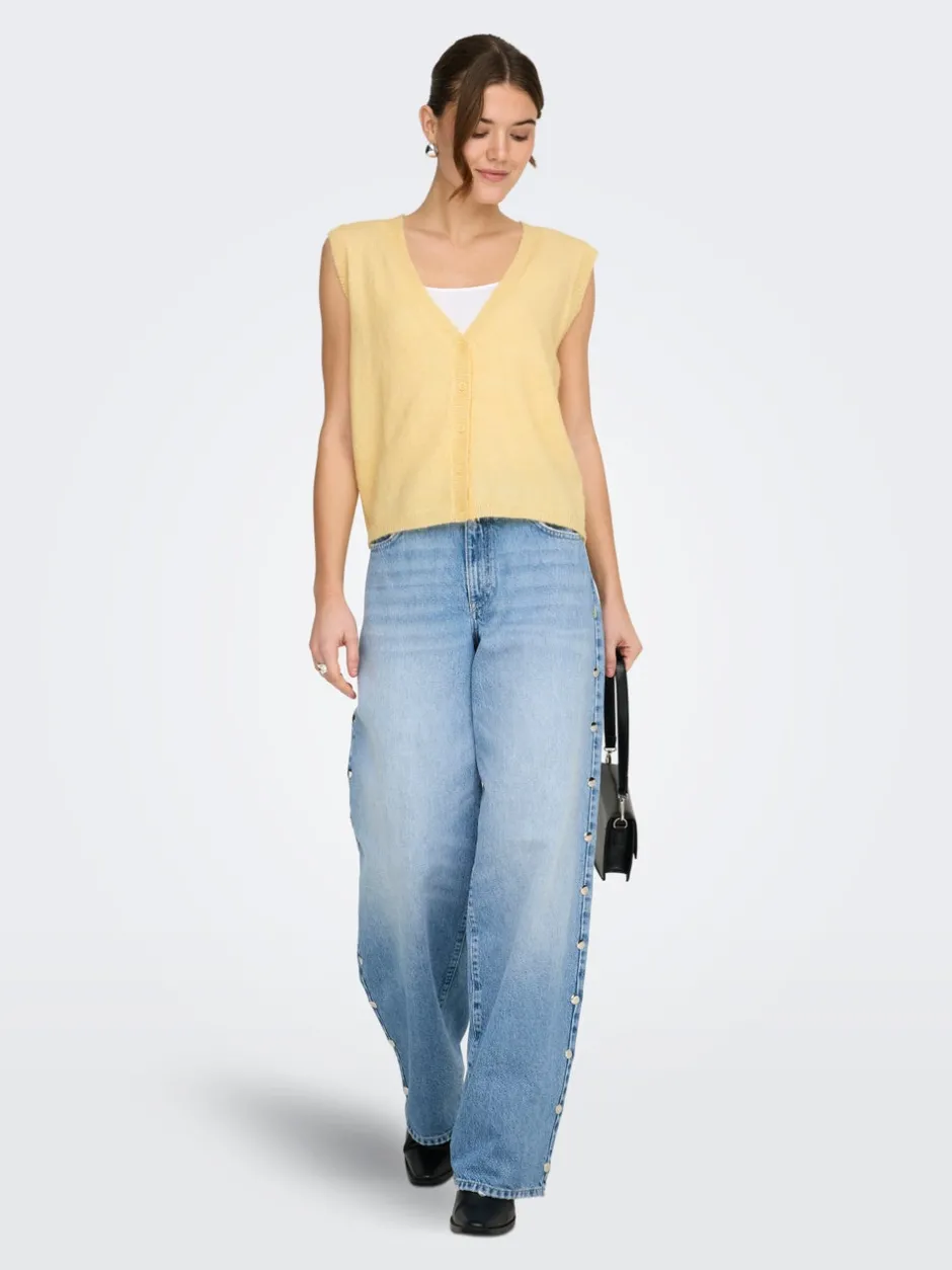 Outlet ONLHELGA Vest Dame Strik & Cardigans