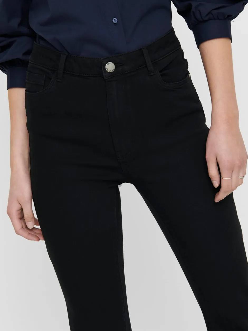 Sale ONLHELLA Høj talje Flared fit Jeans Dame Jeans|Jeans