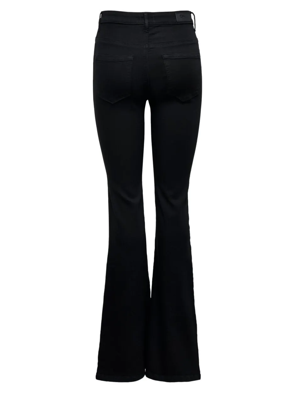 Sale ONLHELLA Høj talje Flared fit Jeans Dame Jeans|Jeans
