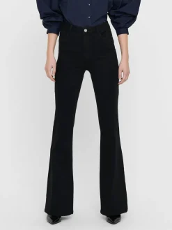 Sale ONLHELLA Høj talje Flared fit Jeans Dame Jeans|Jeans