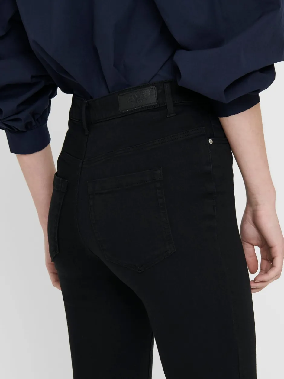 Sale ONLHELLA Høj talje Flared fit Jeans Dame Jeans|Jeans