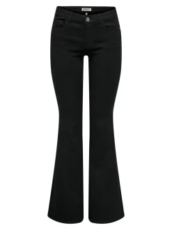 Hot ONLHELLA Lav talje Retro flared fit Jeans Dame Jeans|Jeans