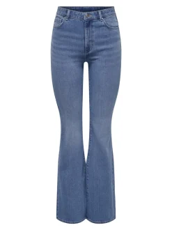 Outlet ONLHENNI Høj talje Flared fit Jeans Dame Jeans|Jeans