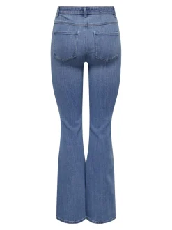 Outlet ONLHENNI Høj talje Flared fit Jeans Dame Jeans|Jeans