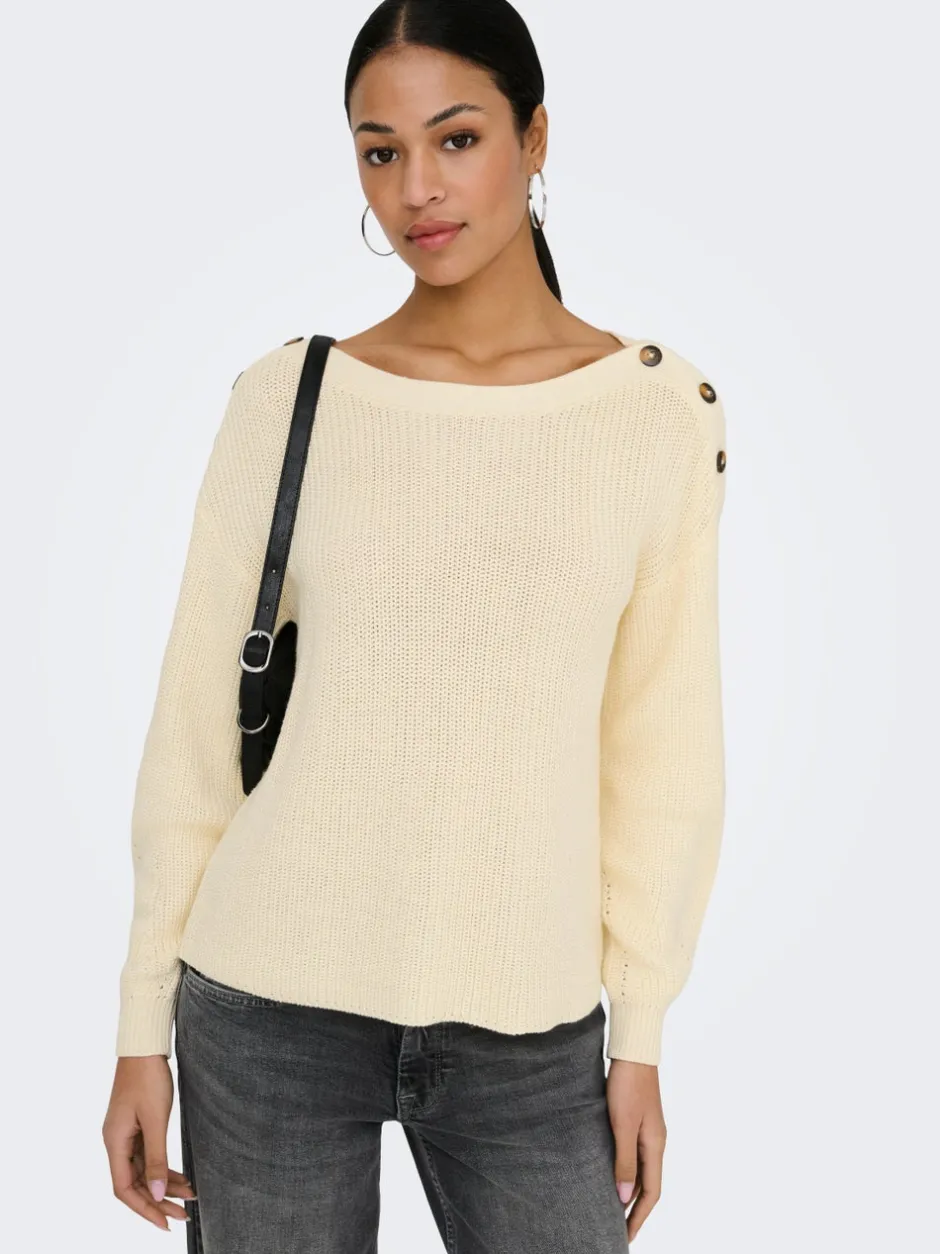 Sale ONLHILDE Striktrøje Dame Strik & Cardigans